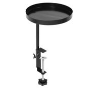 GANAZONO Mensola per Piante da Davanzale in Ferro Nero Morsetto Regolabile Portavasi per Piante Grasse da Interno Supporto Stabile per Fiori e Erbe Aromatiche Organizer Multifunzionale