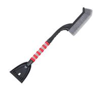 GANAZONO Neve Auto Smontabile Spazzola e Attrezzo per Rimozione Ghiaccio Compatto Leggero e Resistente per Bagagliaio e Sotto Sedile Utile per Pulizia Neve e Ghiaccio Parabrezza