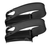 GANAZONO Pedali Antiscivolo con Cinghie Accessori per Bici Leggeri e Resistenti Coppia di Pedali di Ricambio per Bici da Strada e Mountain Bike per Uso Domestico e Riparazioni