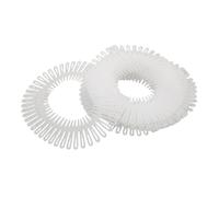 GANAZONO Pettine Elastico in Plastico e Resina per Chioma 12 Pezzi Stile Classico Compatto e Portatile Gestisce i Chioma Ribelli per Sport e Occasioni Speciali