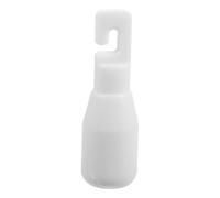 GANAZONO Puntale per Stampelle Antiscivolo in Plastica Bianca Superficie ad Alta Frizione, Accessorio Pratico per Anziani e Persone Ferite, per Uso Esterno