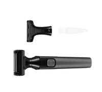 GANAZONO Rasoio Elettrico da Donna Depilatore Multiuso 2 in 1 Indolore per Corpo e Viso Tre Lame per Depilazione Femminile Uso Personale Quotidiano