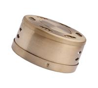 GANAZONO Scatola Moxibustion Ottone Ispessito Portatile e Multi-funzione Per Viaggi e Uso Domestico Strumento Per Alleviare Disagio e Migliorare Benessere