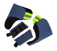 GANAZONO Set 2 Cuscinetti Imbottiti per Impugnature Stampelle da Avambraccio Antiscivolo Traspiranti Polsino Aperto Supporti Ergonomici Morbidi e Lavabili per Camminata e Uso Quotidiano