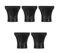 GANAZONO Set 5 Pezzi Accessori per Asciugacapelli Ugello Stretto e Diffusore per Chioma Ricci Concentratore di Ricambio in Plastica Resistente al Calore Adatto per Styling Professionale
