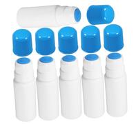 GANAZONO Set 6 Flaconi da Viaggio 30 Ml Applicatore Spugna, Bottiglie Dosatore Plastiche di Perdite, Contenitori Ricaricabili per Cosmetici e Linimenti, per Viaggi e Uso Quotidiano