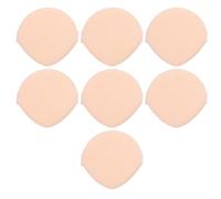 GANAZONO Set 7 Pezzi Spugne per Trucco Doppio Uso Asciutte e Bagnate Applicatori per Fondotinta e Primer Puff Makeup per Polvere e Cipria Accessori per Make Up Viso Uniformante