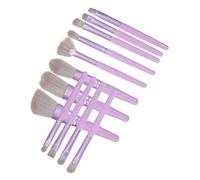 GANAZONO Set da 12 pennelli per volto morbidi e resistenti Kit viaggio portatile per applicazione make up facile e su tutti i tipi di pelle