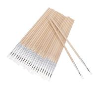 GANAZONO Set da 24 Spazzole per Impollinazione Manuale da 15 CM Pennelli per Impollinatore di Piante da Interno e Orticoltura Strumenti per Impollinazione Fai da Te di Frutta Verdura e