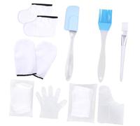 GANAZONO Set Guanti Idratanti in Paraffina per Mani e Piedi Copripiedi in Cotone, Accessori Spa per Cura della Pelle, Lavabili e Riutilizzabili, Taglia Unica Adatti per Colore Casuale