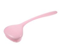 GANAZONO Spazzola per Doccia con Manico per Pulizia Schiena e Corpo Morbida e Ergonomica Applicatore per Lozione per Uomo Facile da Appendere e Asciugare