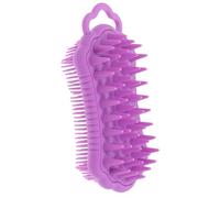 GANAZONO Spazzola Per Massaggio Del Capelluto Silicone Con Setole Morbide Perfetta Per Shampoo e Relax Doccia
