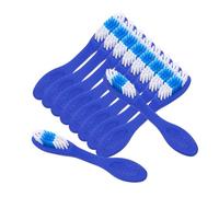 GANAZONO Spazzolino Da Denti Con Manico Corto Morbido 20 Pezzi Mini Usa e Getta Per Detenuti Pulizia Orale Sicura Prigione Viaggio Ospedali Psichiatrici