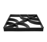 GANAZONO Stampo per Pavimentazione in Cemento da Giardino 40X40X4 CM Riutilizzabile in Plastica per Vialetti Patio e Cortile Stampi per Colata Calcestruzzo Fai da Te per Percorsi