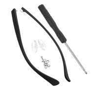 GANAZONO Stanghette di Ricambio per Occhiali in Tr90 Leggere e Resistenti Finitura Opaca, Design alla Moda per Occhiali da Vista da Sole