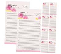 GANAZONO Striscia Adesiva Per Extension Ciglia Riutilizzabile Supporto Per Ventaglio Per Ciglia Finte Carta Per Autoadesiva Forniture Per Durature e Facili Da Usare