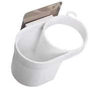 GANAZONO Supporto da Parete Porta Asciugacapelli Autoadesivo senza Foratura Mensola Organizzatore Strumenti per Chioma Bagno Casa