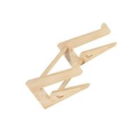 GANAZONO Supporto Occhi la Regolabile p e Ergonomico Laptop per Legno Altezza in l'affaticamento Notebook, Riduce degli Migliora Ventilazione, per Uso Quotidiano e Lavorativo