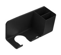 GANAZONO Supporto Per Phon Da Parete Adesivo Organizer Per Asciugacapelli Da Bagno Porta Phon Per Combs e Accessori Design Stabile e Salvaspazio Per Camera e Bagno