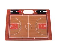 GANAZONO Tabellone da Basket in PVC Portatile Lavagna Cancellabile a Secco e Strumento per Scrivere, Attrezzatura per Allenamento Sportivo e Coaching per Squadre di Pallacanestro