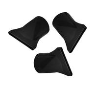 GANAZONO Ugello Concentratore Stretto per 3 Pezzi Asciugacapelli in Plastica Resistente ad Alta Temperatura per Styling Professionale in Salone e Casa