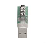 GANCEI 1 confezione USB per codice Morse Key Trainer, interfaccia 3,5 mm Cw dispositivo di pratica, compatibile con per sito Web Vband e software Lakey per Windows per iOS per Android, Ham Radio Study