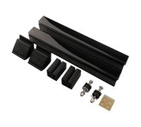 GANCEI Clip in plastica per parabrezza EZGO per carrello da golf TXT, set di fissaggio per paraurti pieghevole e telaio con cuscinetti, hardware di montaggio nero per una vestibilità sicura e