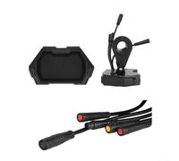 GANCEI Feimi, misuratore LCD per cruscotto per scooter elettrico, per Kukirin per G2Pro Max Master per G3Pro, indicatori trasparenti, in plastica nera, dati in tempo reale per pendolari quotidiani