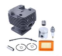 GANCEI Kit di ricambio per decespugliatore FS250 FS250R, pistone, cilindro, 35 mm, con filtro dell'aria