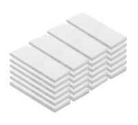 GANCEI Nucleo in spugna di lana e fibra di cotone per camini a etanolo interni, resistente al calore e lunga durata, accessori per caminetti (5,1 x 11,9 cm)