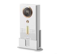 GANCEI Purificatore d'aria portatile USB e diffusore di oli essenziali, funzionamento silenzioso, rimuove formaldeide per casa, ufficio, auto, campeggio, unità di pulizia compatta ricaricabile bianco