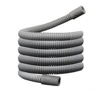 GANCEI Tubo di scarico per lavatrice e asciugatrice, 10 mm, materiale PE+PT, facile da installare, a prova di perdite, per lavatrici Haier da 0,2 m a 0,8 m