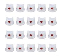 GANCEI Ugelli spray in plastica per vernice spray, 20 pezzi, 0,2 - 0,6 mm, per flaconi di vernice spray e lattine di rivestimento antiruggine per autoveicoli