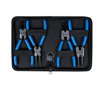 Gancetto a C Pinze Set 4 Pezzi Con Conservazione Portafogli 15.2cm Scatto Anello