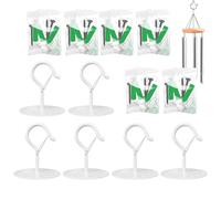 Gancho para colgar plantas de pared - Gancho multiusos para colgar plantas en el techo | Gancho para luces de cadena que ahorra espacio, colgador de plantas de metal para paredes, vigas de madera