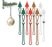 Ganchos Para De Árbol De Navidad -organizador Antideslizante De Navidad, 8 Piezas, Perchas Decorativas Reutilizables, Para Manto, Calcetín, Corona, Puerta, Ventana, Escaleras, Pared