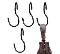 Ganchos S, Ganchos S De Metal | Ganchos Para Bolsas Multifuncionales,Ganchos En S Multifuncionales Para Plantas, 4 Uds. Ganchos De Metal Para Utensilios De Cocina, Ollas, Utensilios, Ropa, Bolsos