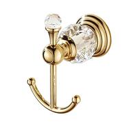 Ganci a doppio polo in metallo antiruggine Disegni di fissaggio nascosti per asciugamani da bagno, giacche, ombrelli, gancio da bagno doppio gancio da bagno