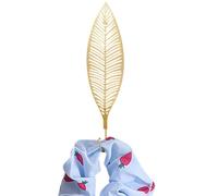 Ganci a forma di foglia - Gancio per asciugamano a forma di foglia, gancio per cappotto a forma di foglia | Gancio decorativo da parete in ferro per portachiavi, ganci in lamina d'oro in metallo p
