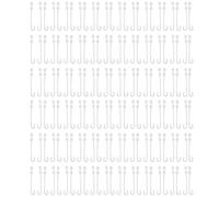 Ganci a J per supporto per pomodoro da 150 pezzi, supporto per piante da giardino da 3,7 pollici, clip per verdure per evitare che i grappoli di pomodori