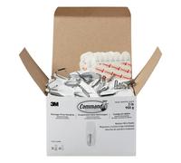 Ganci a levetta Command Medium Wire 35 ganci e 40 strisce Command Ganci da parete sospesi senza danni con strisce adesive Nessun attrezzo Ganci a