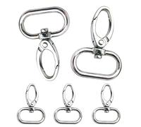 Ganci A Mosca In Metallo Per Cinture, Clip Per Borse, Fissaggi Per Cinghie