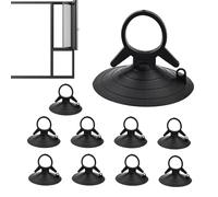 Ganci A Per Auto - Ventsa Automobilistica Riutilizzabile Per Parasole, Ganci A A Coda Di Rondine Con Anello Di Trazione Per Parabrezza, Bagno, Cucina, Gancio Per Aspirazione Resistent