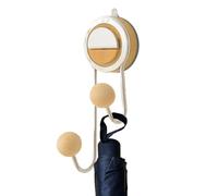 Ganci a per doccia | Organizzatore a robusto,Gancio Luffa riutilizzabile,Per asciugamano accappatoio, chiavi, ombrello, cappelli, corona bagno, soggiorno porte d'ingresso