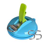 Ganci a Resistenti,Ancoraggi a Robusti con Ganci | Clip di Fissaggio senza Fori per Cucina Bagno Viaggio Strada Campeggio
