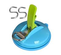 Ganci a resistenti, senza, resistenti ventose con ganci per cucina, bagno, bagno, viaggio, campeggio