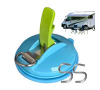 Ganci a resistenti - Ventose per finestre con ganci - forte adesione clip di fissaggio per auto, furgoni, SUV, tenda, camion, trappola da campeggio