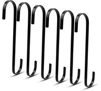 Ganci a S 6 Pezzi 20 Cm Di Gancio Da Cucina a Forma Di S, Gancio Di S Piatto App