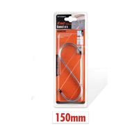 Ganci a S, da 15cm Testa Gommata in Acciaio inox Multiuso