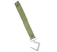 Ganci a S, Ganci a S piccoli, Ganci a forma di S con cinghie, Organizzatore di attrezzature da campeggio, appendiabiti per pentole e padelle, tazze da caffè, giubbotto